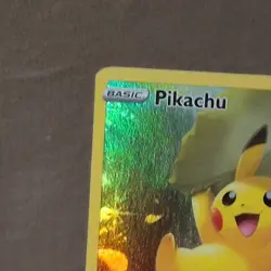 Pokemon Pikachu Ultra Rare Full Art Holo Crown Zenith Galarian Gallery GG30/GG70 - Image 3