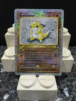 Pokemon Sandshrew 91/110 Legendary Collection Reverse Holo - MP - Image 1