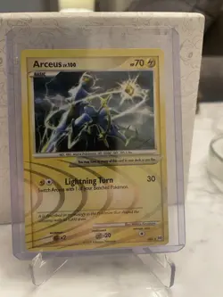 Arceus Lv.100 Cosmic Holo AR6 Pokemon Arceus (2009) NM - Image 1