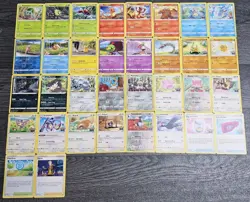 Pokemon 34x Pokemon GO Bundle - Rare, Reverse Holo, Common, Uncommon NM/LP - Image 1