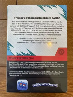 🔥 Pokemon TCG SV09 Journey Together Booster Bundle 6 Packs Sealed New - Image 2
