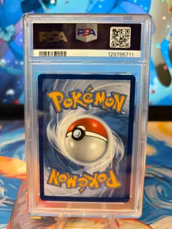POKEMON 2023 PIKACHU/GREY FELT HAT POKEMN X VAN GOGH BLACK STAR PROMO #085 PSA 9 - Image 2