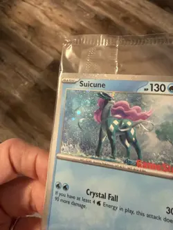 SWIRL 💫 Suicune - 026/094 - Phantasmal Flames Sealed GAMESTOP Promo - Pokemon - Image 1