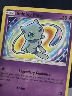 Pokemon Shining Mew Holo 40/73 Shining Legends Ultra Rare Lp see desc free ship - Image 2