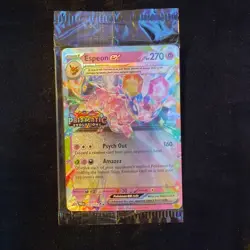 SEALED Pokemon Espeon EX 034/131 Prismatic Evolutions STAMPED Promo MINT - Image 1