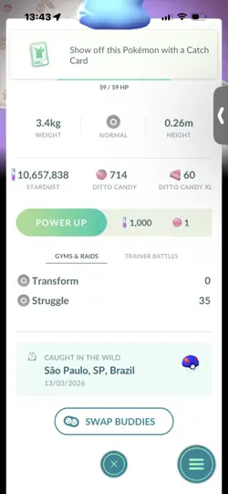 Pokemon Go Shiny Ditto Hat ( Background) - Image 2