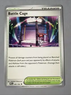 Pokemon TCG * Phantasmal Flames * 85/94 Battle Cage Uncommon * FRESH PK - Image 1