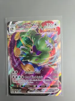 TORNADUS VMAX 125/198 CHILLING REIGN NM POKEMON ULTRA RARE - Image 1