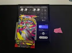 22.37g VERY HEAVY MEGA EVOLUTION Pokemon Sealed Booster Pack New SIR/HRU - Image 1