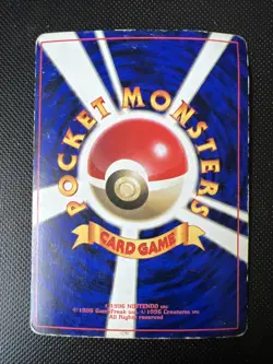Computer Error Old Back - 1999 Team Rocket Pokemon Card Japanese - Image 2