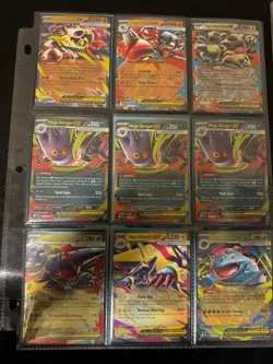 Pokemon Mega EX Holo Card Lot 18 - Mega Venusaur, Manectric, Heracross - Image 1