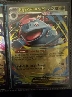 Pokemon Mega EX Holo Card Lot 18 - Mega Venusaur, Manectric, Heracross - Image 2