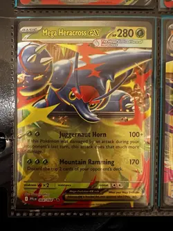Pokemon Mega EX Holo Card Lot 18 - Mega Venusaur, Manectric, Heracross - Image 4