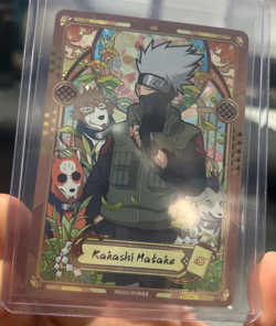 Kakashi Matake Naruto Kayou Card Game NRSA01-SP-004L5 - Image 1