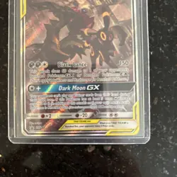 Pokemon Umbreon & Darkrai GX SM241 TAG TEAM Sun & Moon Promo Holo Card - Image 3