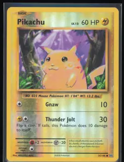 Pikachu Reverse Holo 35/108 Pokemon XY: Evolutions MP Pokemon Card - Image 1