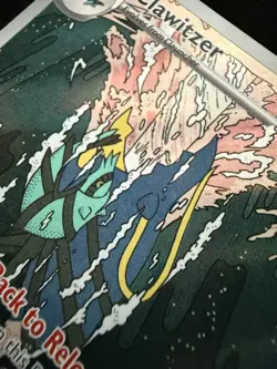 Clawitzer #141/132 Mega Evolution ME01 Holo Pokemon Card Near Mint NM - Image 4