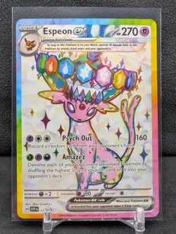 Espeon ex - 175 Promo Holo SV: Scarlet & Violet Promo Cards SVP175 NM Full Art - Image 1