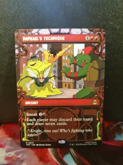 Raphael's Technique (Showcase) Teenage Mutant Ninja Turtles Regular - Image 1