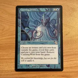 MTG / Cunning Wish / Judgment / Played Good Condition - Image 1