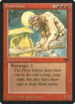 MTG Frost Giant - Legends #148 - Image 1
