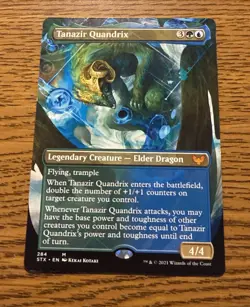 Tanazir Quandrix (Borderless) Strixhaven: School of Mages Regular MTG MAGIC M - Image 1