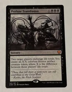 MTG Profane Transfusion - Commander Legends NM - Image 1