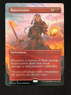 1x MTG Repercussion (Foil) - Secret Lair Drop Series (SLD) #1065 - Magic - Image 1