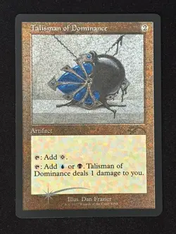 1x MTG Talisman of Dominance (Retro Frame) (Foil Etched) - (SLD) #1053 - Magic - Image 1