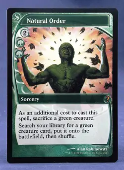 Natural Order - Future Sight - MTG - Mystery Booster 2 - Excellent NM - Image 1