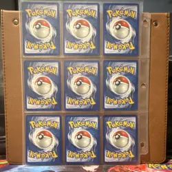 Vintage Pokemon binder lot 9 cards - Image 2