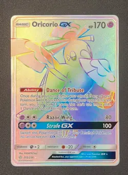 Oricorio GX 255/236 Cosmic Eclipse Pokemon TCG - Image 1
