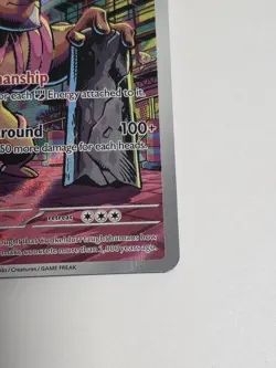 Conkeldurr 127/086 Sv: Black Bolt Illustration Rare Holo Pokemon TCG - Image 2
