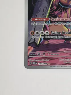 Conkeldurr 127/086 Sv: Black Bolt Illustration Rare Holo Pokemon TCG - Image 5