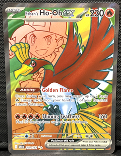 Ethan's Ho-Oh EX 209/182 Full Art Holo - SV10 - Destined Rivals -NM- Pokemon TCG - Image 1