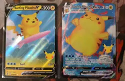 Surfing Pikachu VMAX & Surfing Pikachu V Pokemon 25th Anniversary Celebrations - Image 1