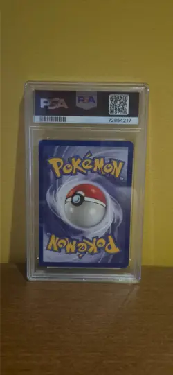 Pokemon Card Dark Vaporeon Edition 1 NO HOLO 45/82 / Pokemon Rocket PSA 8 / EN - Image 4