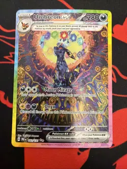 Pokemon TCG Umbreon EX Prismatic Evolutions Card 161/131 - Image 1