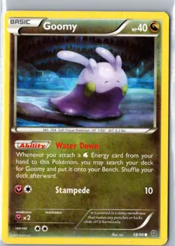GOOMY 58/98 COMMON ANCIENT ORIGINS POKEMON MP - Image 1