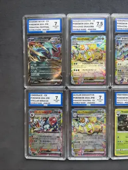 Pokemon Tcg Graded Slabs Bundle Lot Of 10 AEY - Image 2