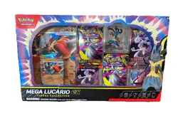 Pokemon TCG: Mega Lucario ex Figure Collection Box - Factory Sealed - Image 1