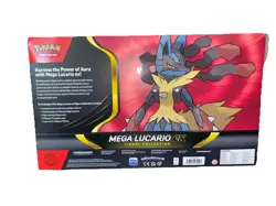 Pokemon TCG: Mega Lucario ex Figure Collection Box - Factory Sealed - Image 2