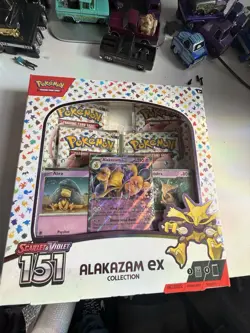 2- Pokemon TCG Scarlet & Violet 151 Alakazam EX Collection Factory Sealed Swirl - Image 3