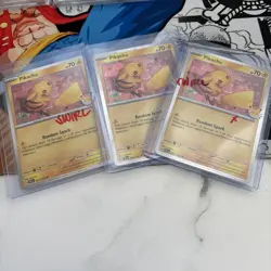 Pikachu 051/162 Cosmos Holo Pokemon Day 2026 Stamped Promo NM Condition X3 - Image 1