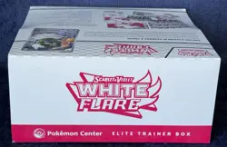 Pokemon White Flare Pokemon Center ETB Elite Trainer Box Factory Sealed New - Image 4