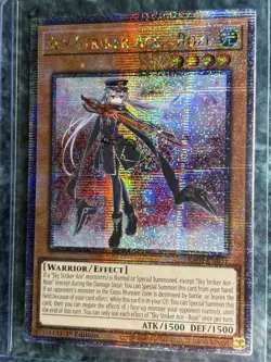 Yugioh Sky Striker Ace Roze RA04-EN031 1st Edition Quarter Century Secret Rare - Image 5