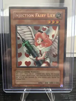 Yu-Gi-Oh! Injection Fairy Lily Legacy of Darkness Secret Rare Unlimited LOD-100 - Image 1