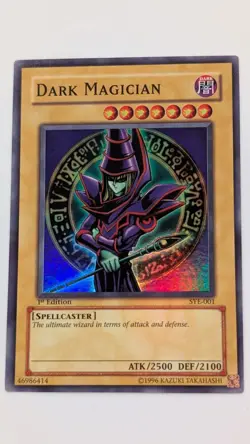Yugioh Dark Magician SYE-001 1st Edition Super Rare – LP - Image 1