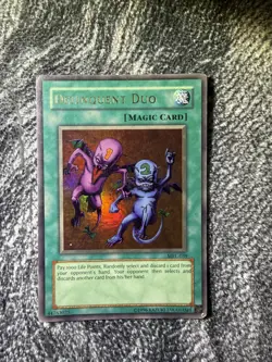 Yu-Gi-Oh! Delinquent Duo MRL-039 Magic Ruler Unlimited Holo Rare 1996 Konami - Image 1