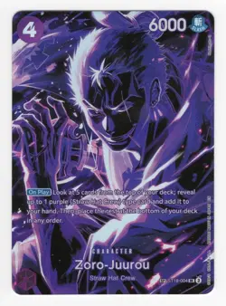 ONE PIECE Zoro-Juurou (SP) ST18-004 Legacy of the Master Foil - Image 1